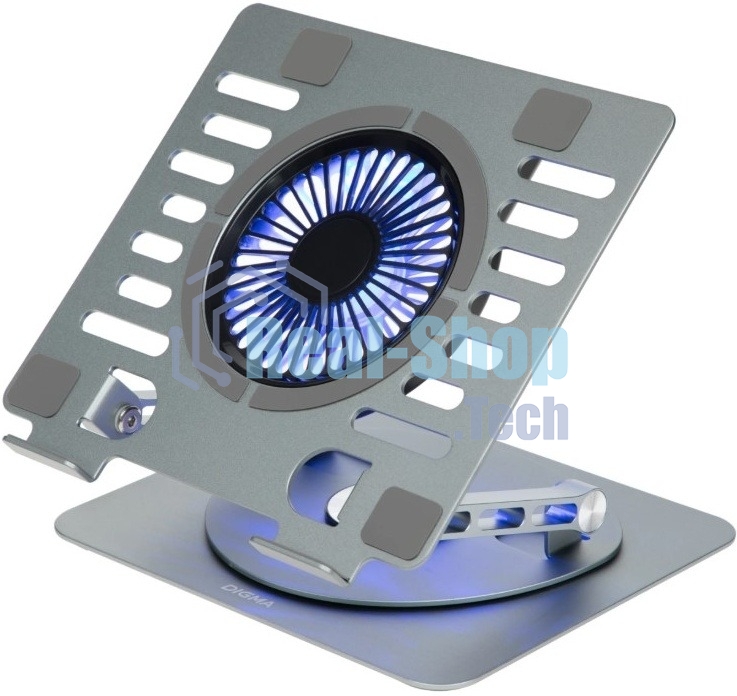 Подставка для ноутбука Digma D-NCP170-1xRGb110-360 17