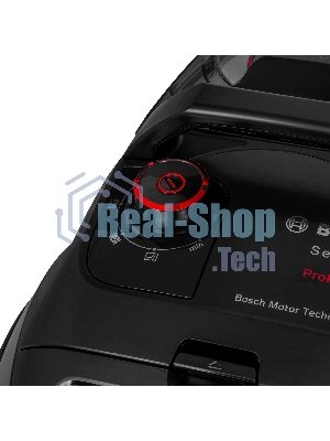Пылесос Bosch BGS21POW2 черный, 700 Вт, уборка сухая, пылесборник контейнер 2 л