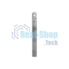 Линейка измерительная, 150 мм, металлическая Россия