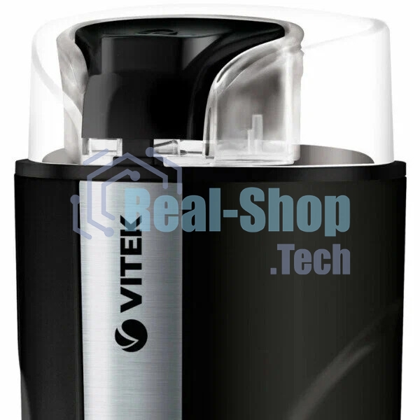 Кофемолка Vitek VT-8366 (MC) черный/серебро