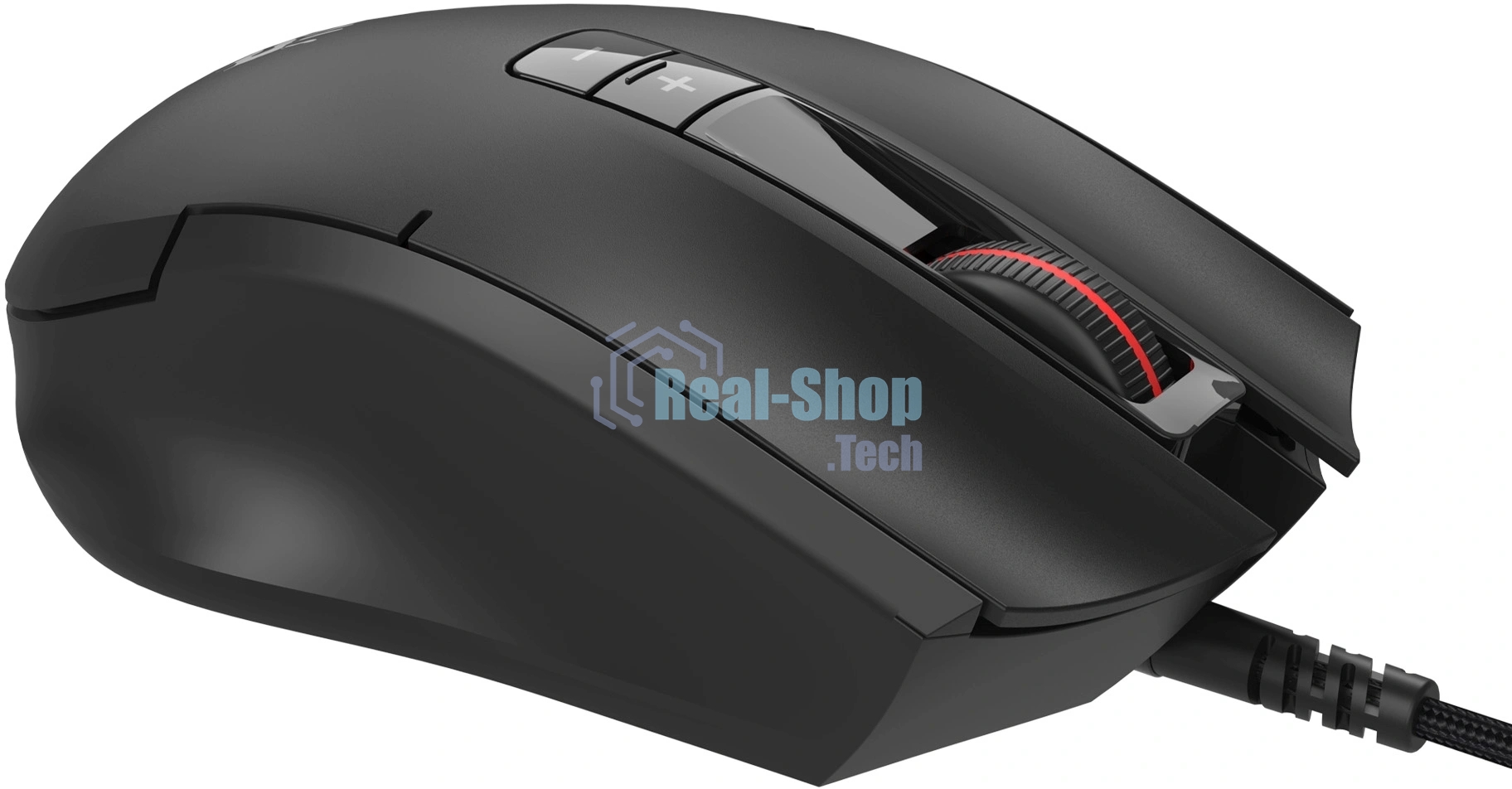 Мышь проводная A4Tech Bloody ES8 черный, 6000 dpi, USB, кнопки - 7