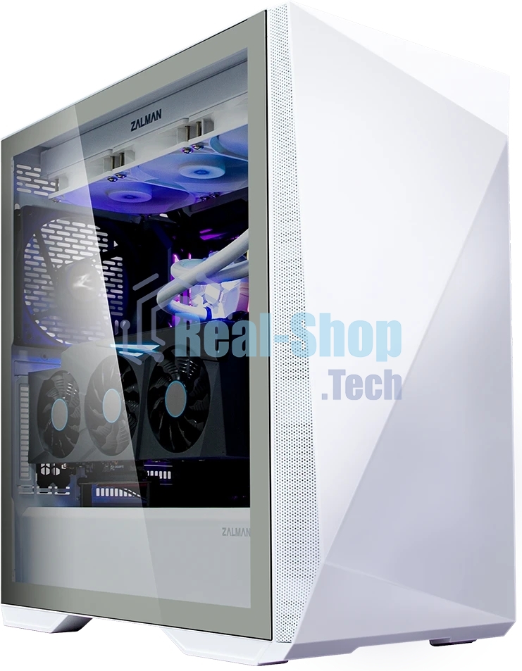 Компьютерный корпус Zalman Z9 Iceberg белый без БП ATX 3x120мм 2x140мм 4xUSB 2.0 audio bott PSU