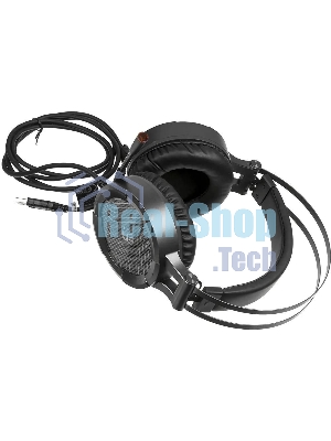 Гарнитура A4Tech Bloody G530 чёрный/серый, проводная, подсветка