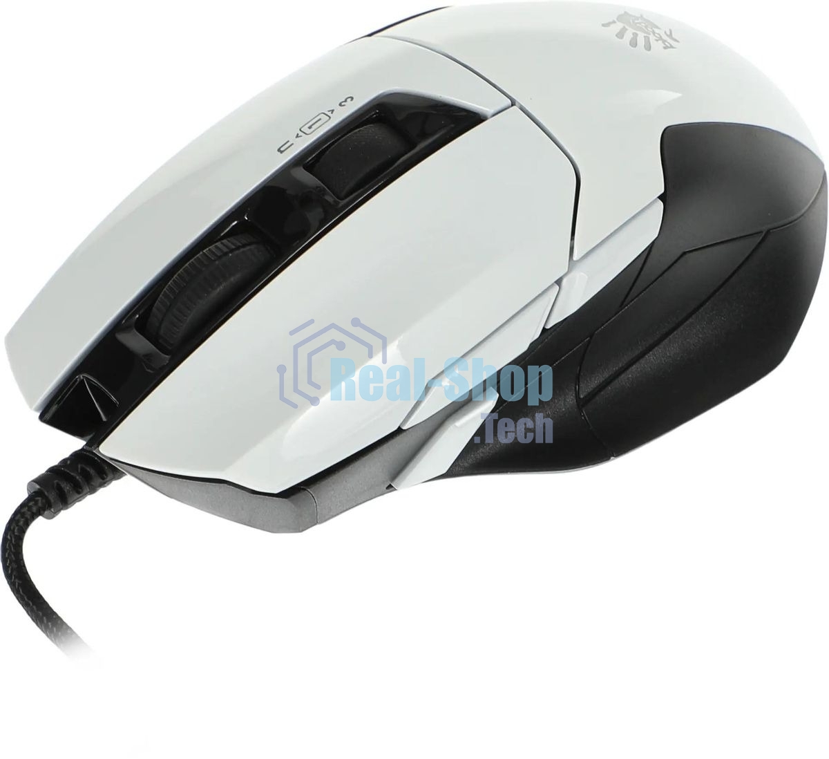 Мышь проводная A4Tech Bloody W70 Max белый, 10000 dpi, USB, кнопки - 9