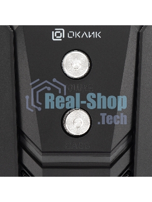 Акустическая система Оклик OK-423 2.1 черный 11Вт