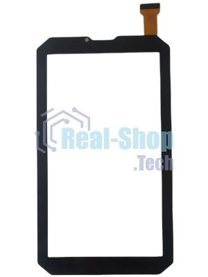Сенсорное стекло (тачскрин) для Prestigio Muze 4667 3G, черное
