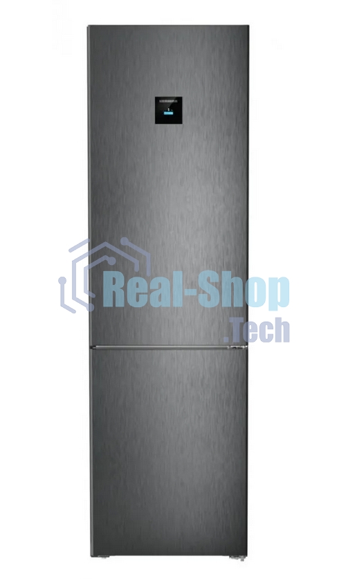 Холодильник Liebherr CNBDC 573I-22 001 черная нержавеющая сталь двухкамерный 266/94л морозилка снизу