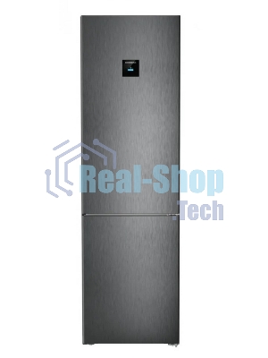 Холодильник Liebherr CNBDC 573I-22 001 черная нержавеющая сталь двухкамерный 266/94л морозилка снизу