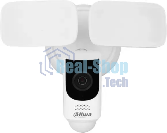 Камера видеонаблюдения IP Dahua DH-IPC-WL46AP-0280B Wi-Fi 2.8-2.8мм корп.:белый