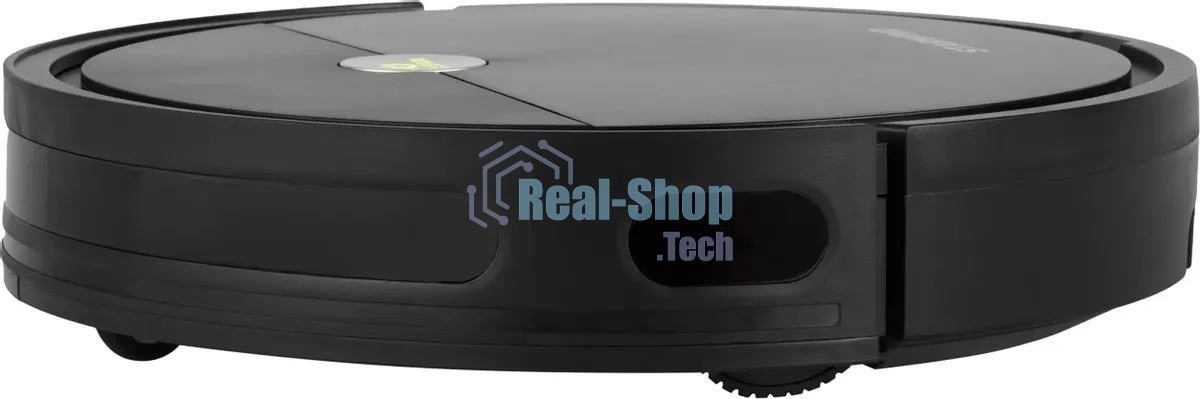 Робот-пылесос Starwind SRV5550 черный, 15 Вт, 2000 мА·ч Li-Ion, уборка влажная/сухая, пылесборник контейнер 0.3 л