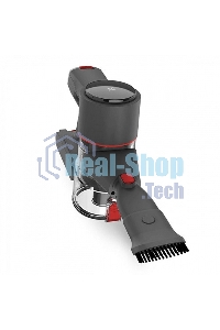 Пылесос вертикальный BQ VCA0103H серый, 2 в 1 вертикальный и компактный / технология циклон, эффективный сбор пыли и простота экплуатации / Quiet performance, низкий уровень шума / до 30 мин непрерывной работы / для эффективной уборки удобный индикатор за