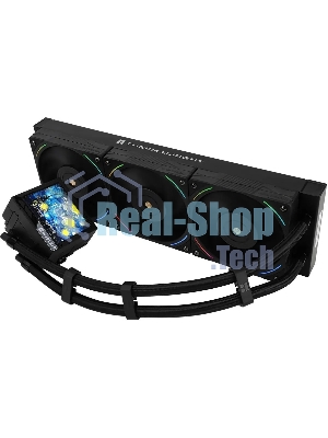Система жидкостного охлаждения Thermalright Mjolnir Vision 360 ARGB Soc-AM5/AM4/1151/1200/2066/2011/1700 черный 4-pin 27dB Al LCD Ret (M-VISION-360-BL-ARGB)