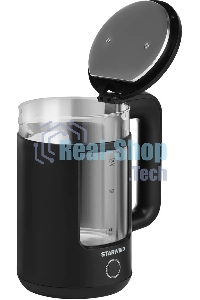 Чайник электрический Starwind SKG1053 1.7 л, 1800 Вт, черный