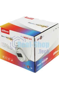Камера видеонаблюдения аналоговая Dahua DH-HAC-HDW1200CLQP-IL-A-0280B-S6 2.8-2.8мм HD-CVI HD-TVI цв. корп.:белый (DH-HAC-HDW1200CLQP-IL-A-0280B)
