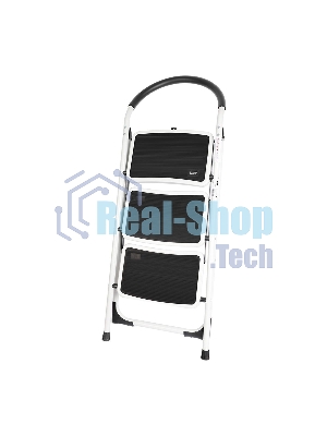 Стремянка стальная трехступенчатая Deli DL509013 макс.высота 670мм, до 150кг, ступени 360x270мм