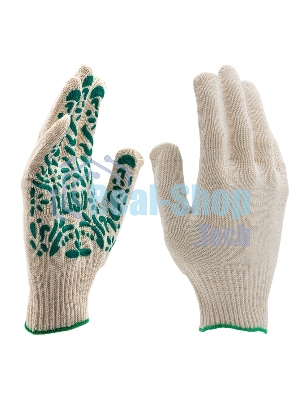 Перчатки трикотажные Palisad ПВХ-покрытие 