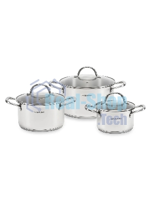 Набор кастрюль Starwind Chef Family 6 предметов (SW-CH1006)