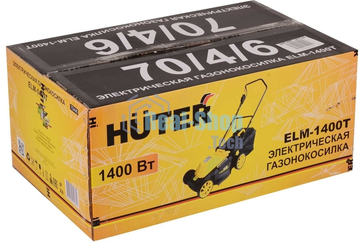 Газонокосилка электрическая Huter ELM-1400Т