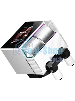 Система охлаждения Water Cooling System PCCooler DS360 Display WH (310W, 360мм, LED, белый, ARGb Pump/Fans: 3x120мм, 90.56CFM, 39.8dBA, 2500RPM/Pump height 65мм, 15dBA, 2600RPM, Rad thickness 27мм/S: 1851, 1700, 1200, 115X, AM5, AM4)