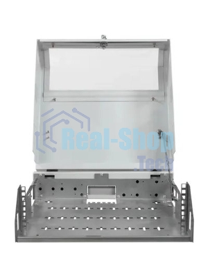Шкаф коммутационный NTSS (NTSS-SOHO5U) настенный 5U 520x140 мм пер. дв. стекл несъемн. бок. пан. 80 кг белый IP20