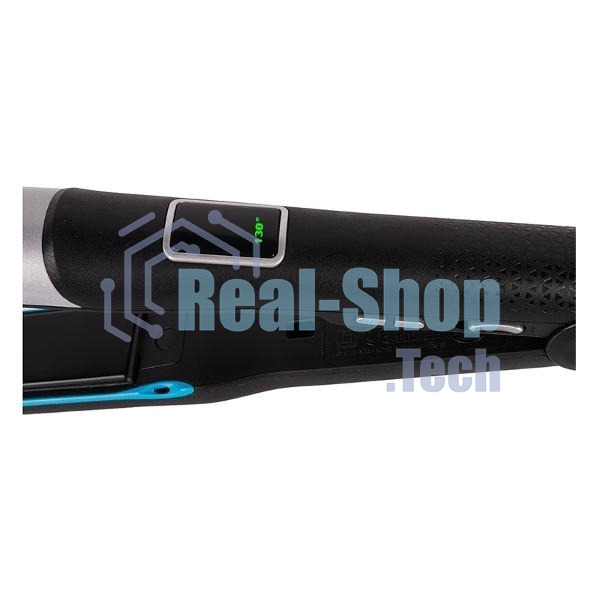 Выпрямитель для волос Rowenta Liss&Curl Ultimate shine SF6220D0 черный/металлик, 25 мм, 230 °C, 5 режимов