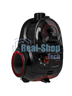 Пылесос Bosch BGS21POW2 черный, 700 Вт, уборка сухая, пылесборник контейнер 2 л