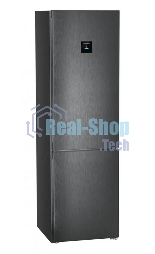 Холодильник Liebherr CNBDC 573I-22 001 черная нержавеющая сталь двухкамерный 266/94л морозилка снизу