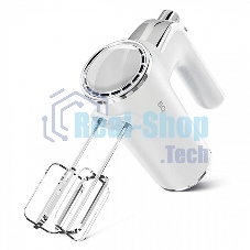 Миксер ручной BQ MX420 белый, мощность 500 Ватт, 5 скоростных режимов, режим ТУРБО