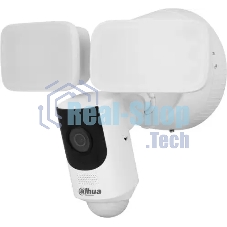 Камера видеонаблюдения IP Dahua DH-IPC-WL46AP-0280B Wi-Fi 2.8-2.8мм корп.:белый