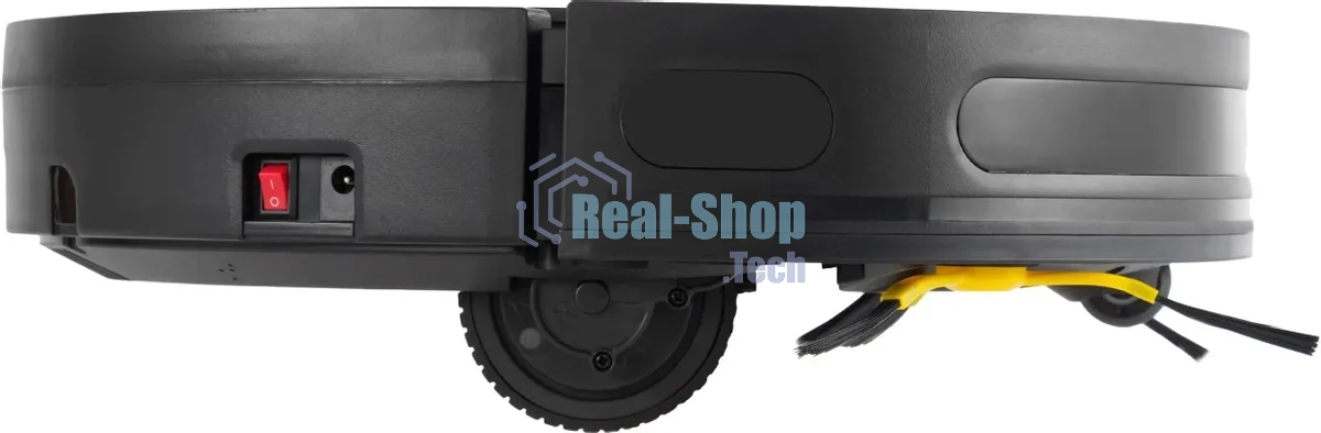 Робот-пылесос Starwind SRV5550 черный, 15 Вт, 2000 мА·ч Li-Ion, уборка влажная/сухая, пылесборник контейнер 0.3 л