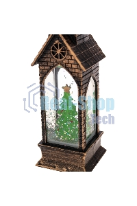 Светильник декоративный (фигура) Neon-night Башня с эффектом снегопада и подсветкой