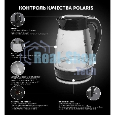 Чайник Polaris PWK-1704-СGL черный