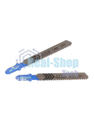 Пилка для лобзика EDGE by PATRIOT T118B по металлу, 2шт в блистере