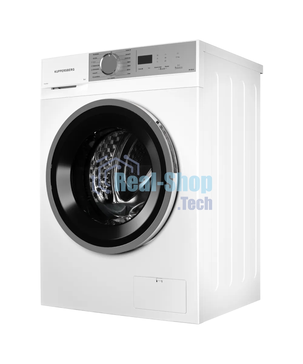 Стиральная машина Kuppersberg WM 480 W, белый, загрузка фронтальная 8 кг, 1400 об/мин, класс A