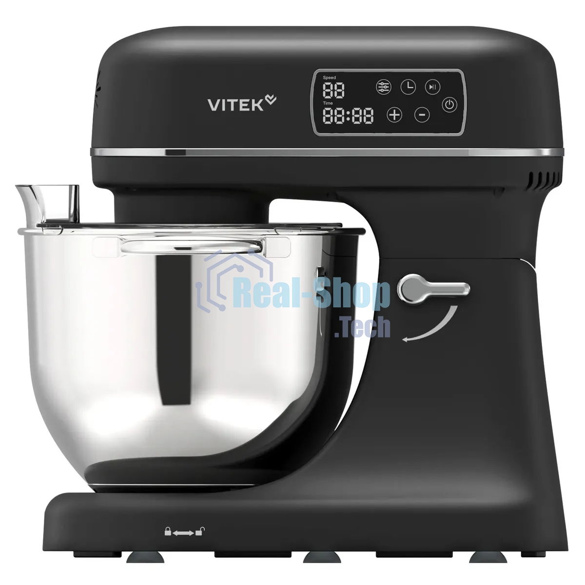 Миксер планетарный Vitek VT-PM0770 1100 Вт черный