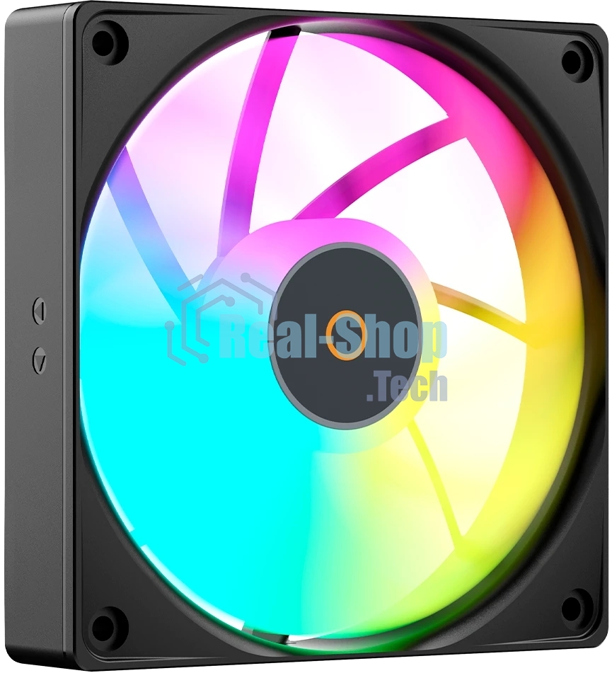 Кулер для процессора Ocypus Delta A40 EX BK ARGB, 120мм ARGB FAN, 4 HEAT PIPES, 4-PIN PWM, 500-1800 RPM, 29DBA, HYDRO BEARING, LGA115X/1200/1700/18XX, AM4/AM5