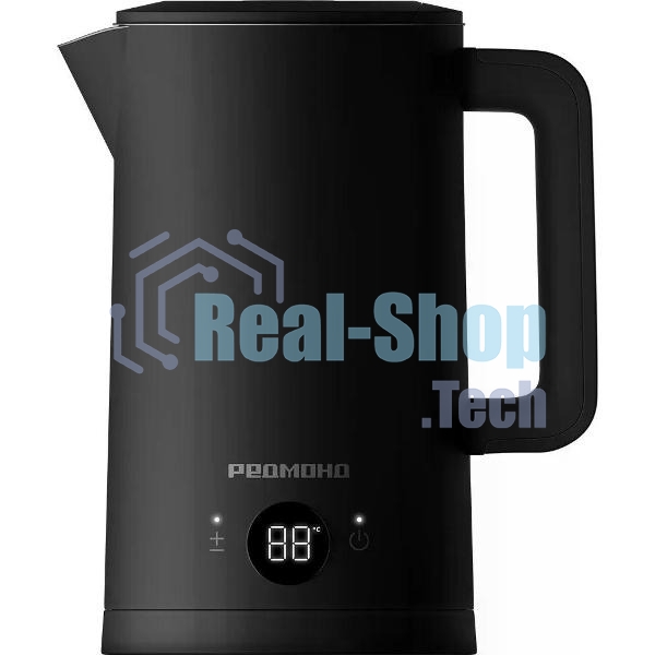 Чайник электрический Redmond KM-245, 1.7л, 2200Вт, черный