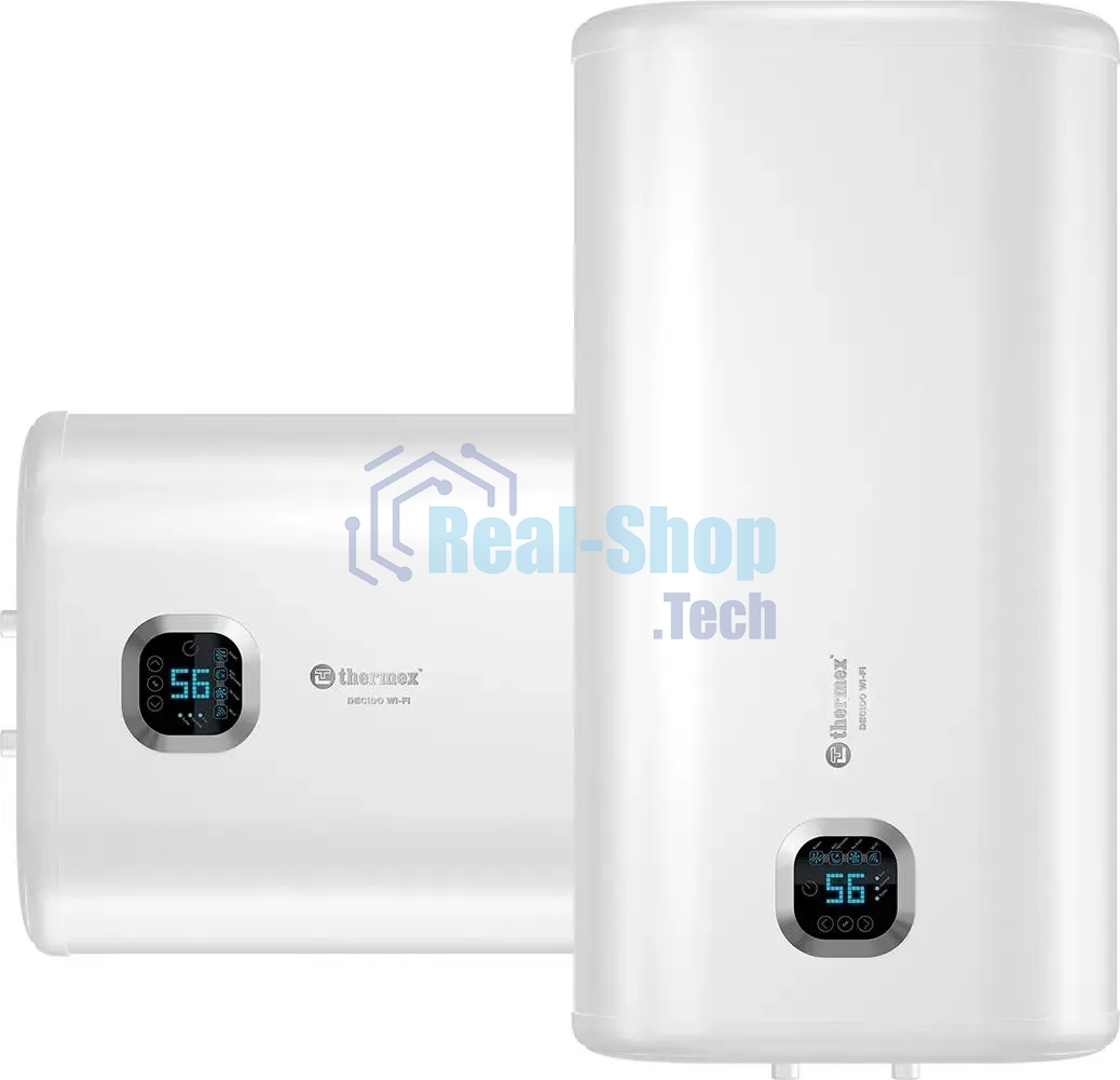 Водонагреватель Thermex Decido 50 Wi-Fi 2кВт 50л электрический настенный, белый
