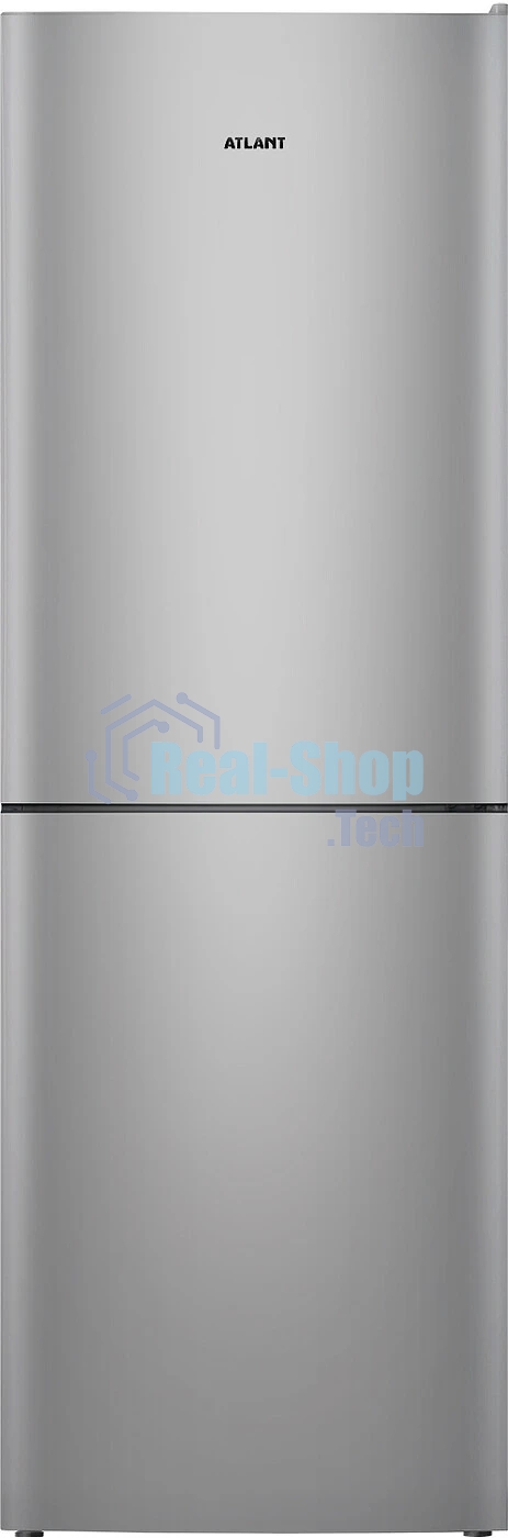 Холодильник Atlant 4612-181 серебристый двухкамерный 182/119л морозилка снизу