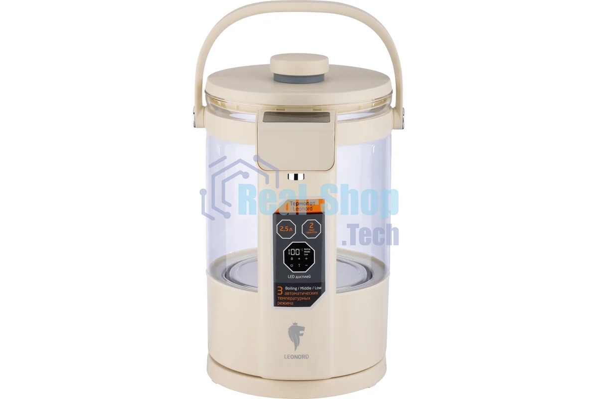 Термопот LEONORD LE-1539 бежевый (108312)