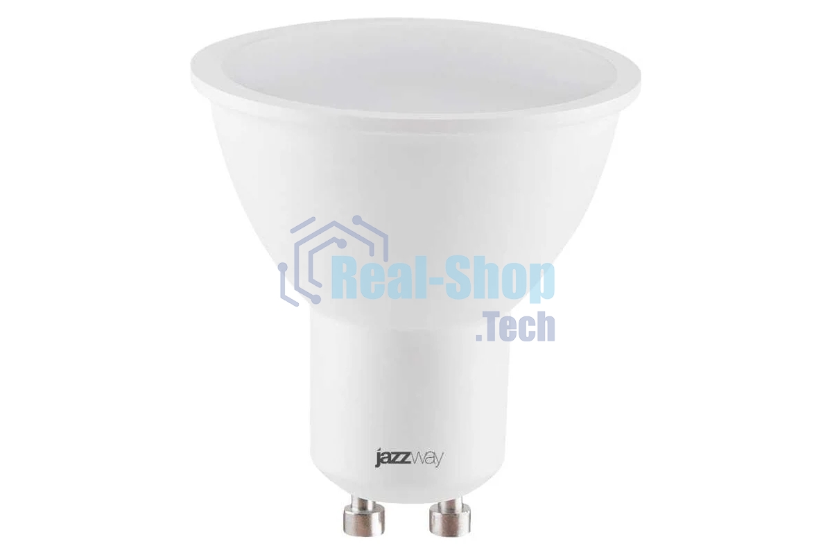 Лампа светодиодная JazzWay PLED-SP 9Вт 5000К холодный белый GU10 720лм 230В