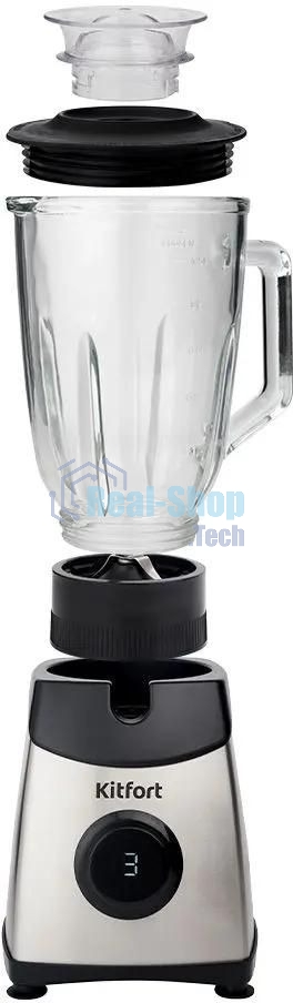 Блендер стационарный Kitfort KT-1394 550 Вт, серебристый