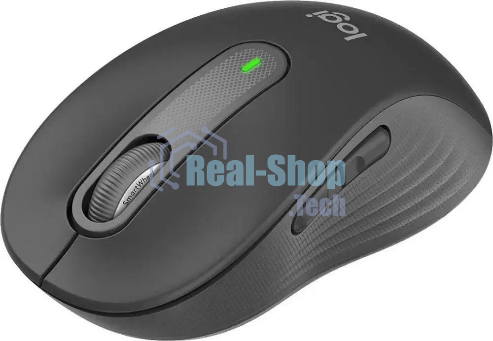 Мышь Logitech M650 L черный оптическая 4000dpi беспров. BT/Radio USB (910-006350)