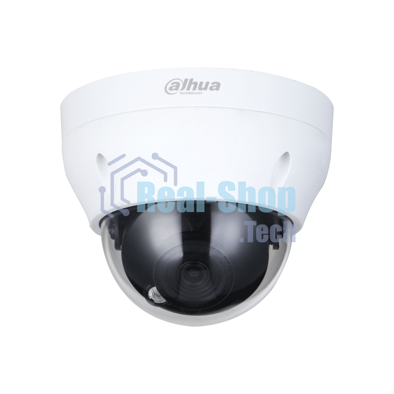 Уличная купольная IP-видеокамера Dahua 2Мп; 1/2.8” CMOS; моторизованный объектив 2.8~12 мм; механический ИК-фильтр; чувствительность 0.008лк@F1.7; сжатие: H.265+, H.265, H.264+, H.264, MJPEG; 2 потока