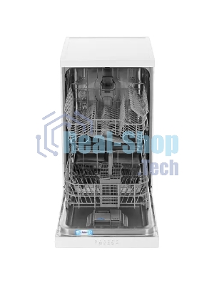 Посудомоечная машина HOTPOINT HFS 1C57, белый, 44.8 см, 10 компл., 49 дБ, класс A