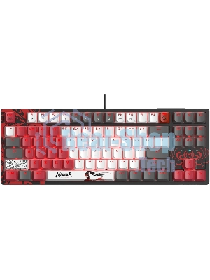 Клавиатура проводная A4Tech Bloody S87 Naraka USB черный/красный