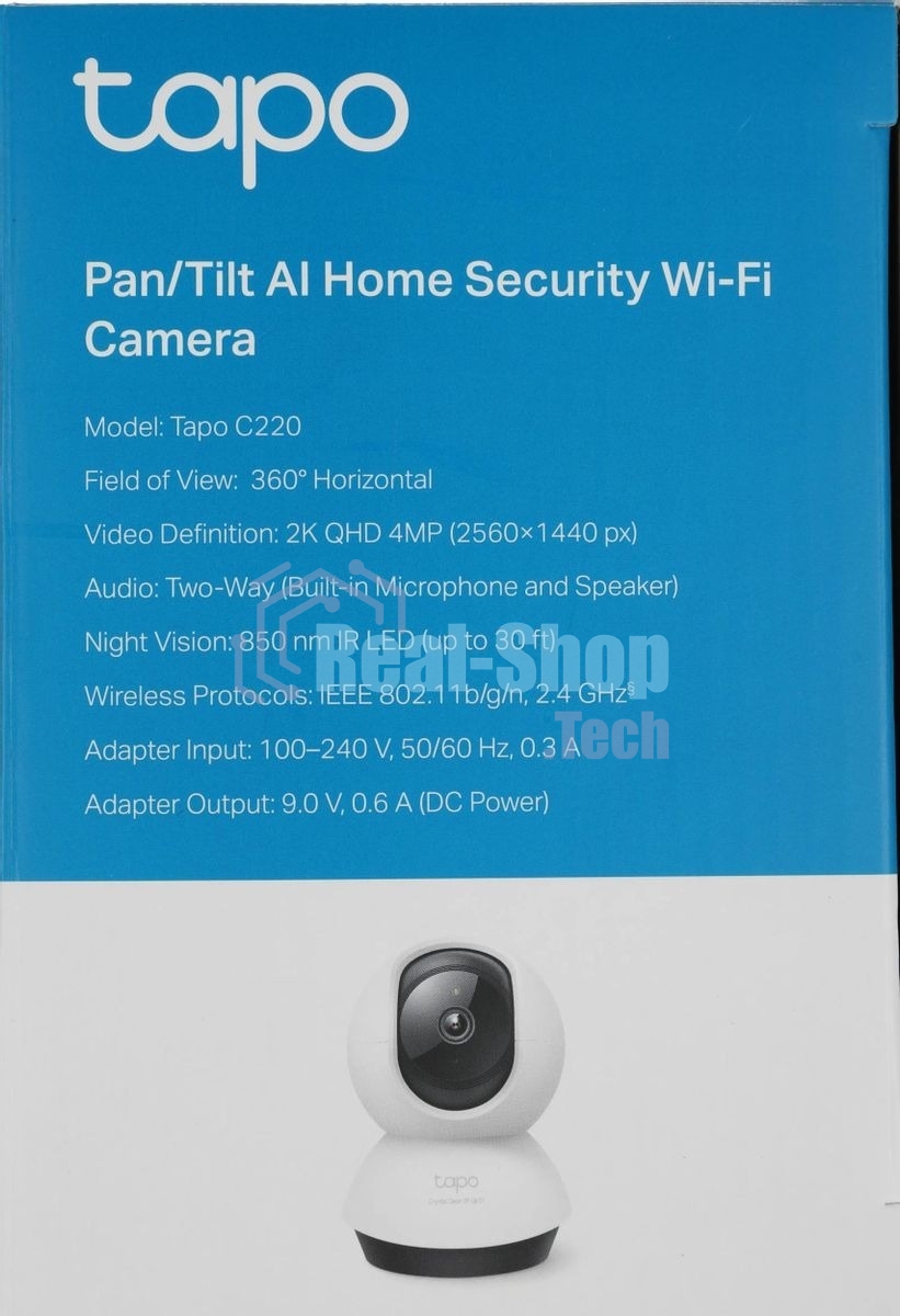 Камера видеонаблюдения умная домашняя поворотная TP-Link Tapo C220