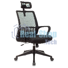 Кресло Бюрократ MC-201-H черный, сетка