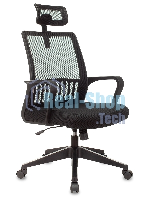 Кресло Бюрократ MC-201-H черный, сетка