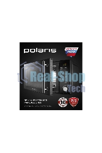 Микроволновая печь Polaris PMO 2002DG RUS черный, 20 л, 700 Вт, переключатели - поворотный механизм/кнопки